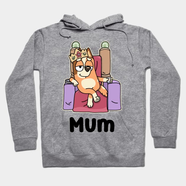 queen mum Hoodie by Otis Prank Calls